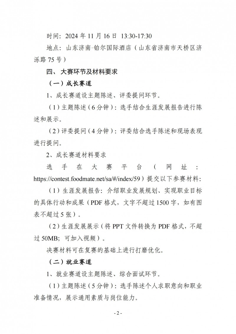 ZG2024001-關(guān)于舉辦“‘食品伙伴網(wǎng)杯’農(nóng)產(chǎn)食品職業(yè)規(guī)劃大賽決賽”的通知_01